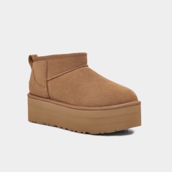 UGG Shoes - UGG Classic Ultra Mini Platform Chestnut